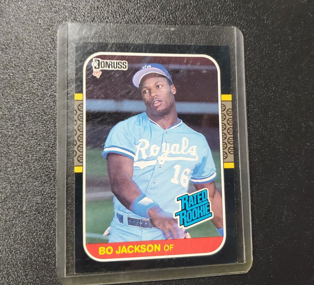 1987 Donruss Bo Jackson Rated Rookie RC #35 Kansas City (1 of 1)