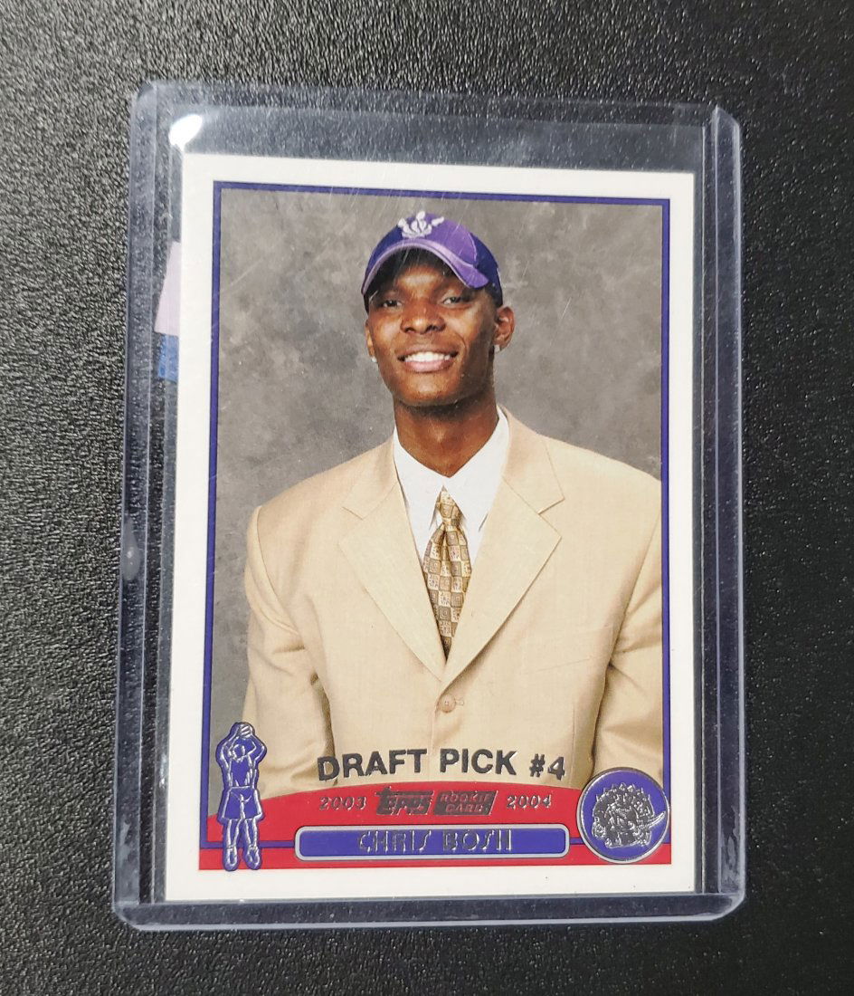 2003-04 Topps Chris Bosh Rookie Card RC #224 Raptors (1 of 1)