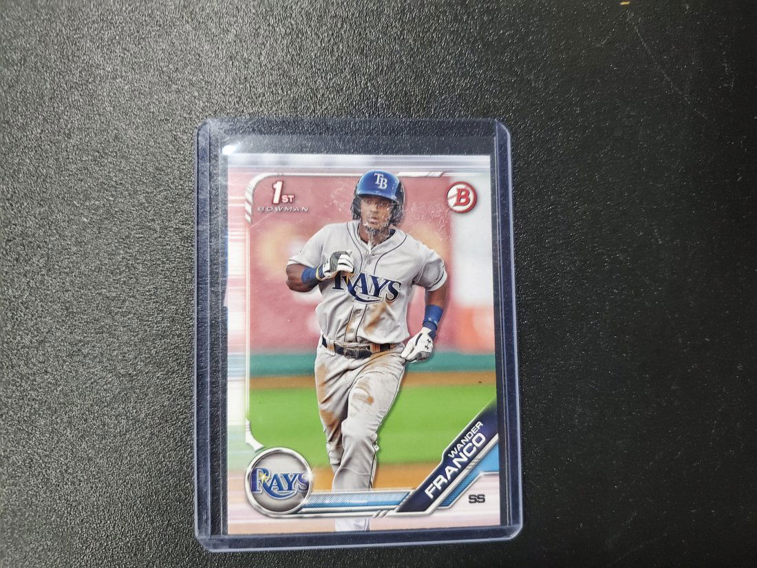 2019 Bowman Prospect Wander Franco 1ST Bowman Card #BP- (1 of 1)