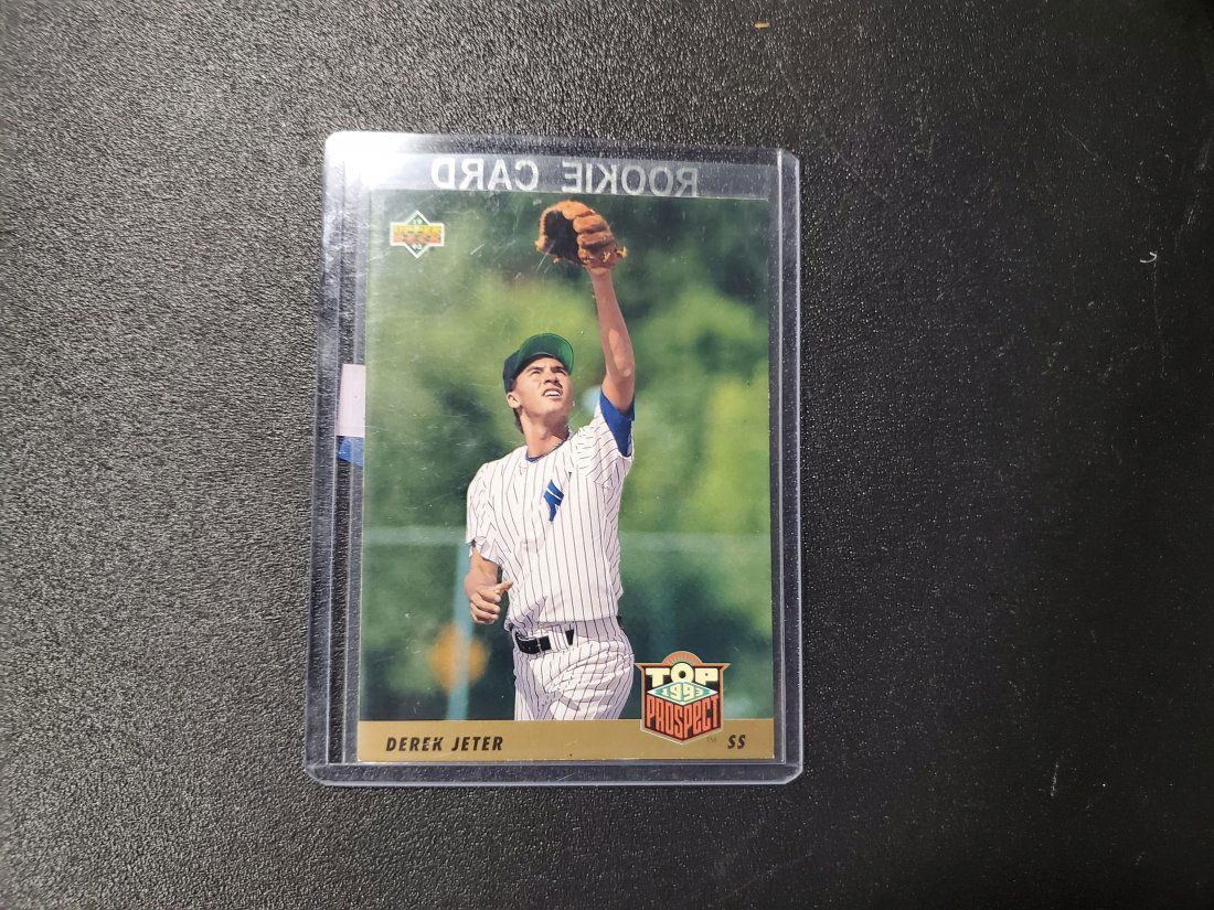 DEREK JETER 1993 Upper Deck #449 Top Prospect Rookie Ca (1 of 1)