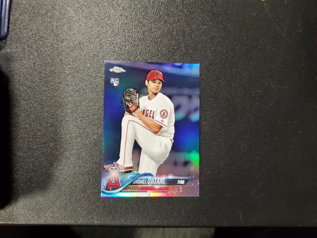 2018 Topps Chrome Refractor #150 Shohei Ohtani Pitching (1 of 1)