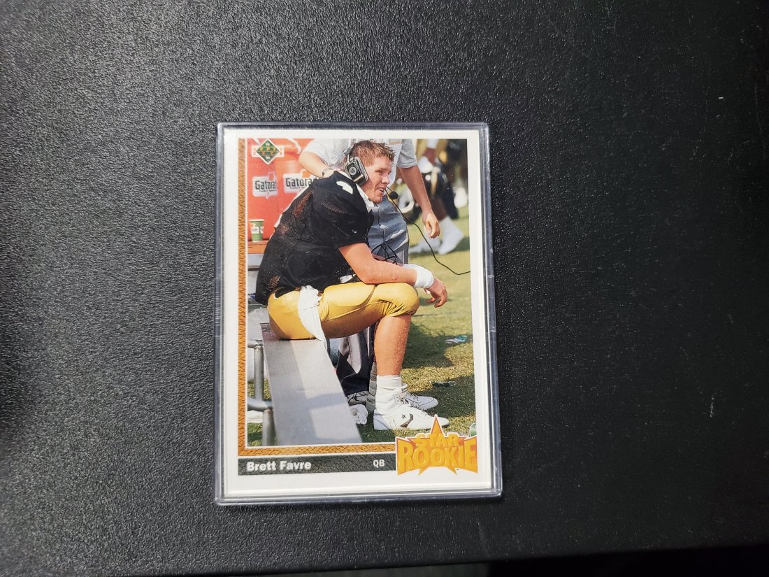 * BRETT FAVRE * 1991 UPPER DECK STAR ROOKIE RC # 13 (1 of 1)