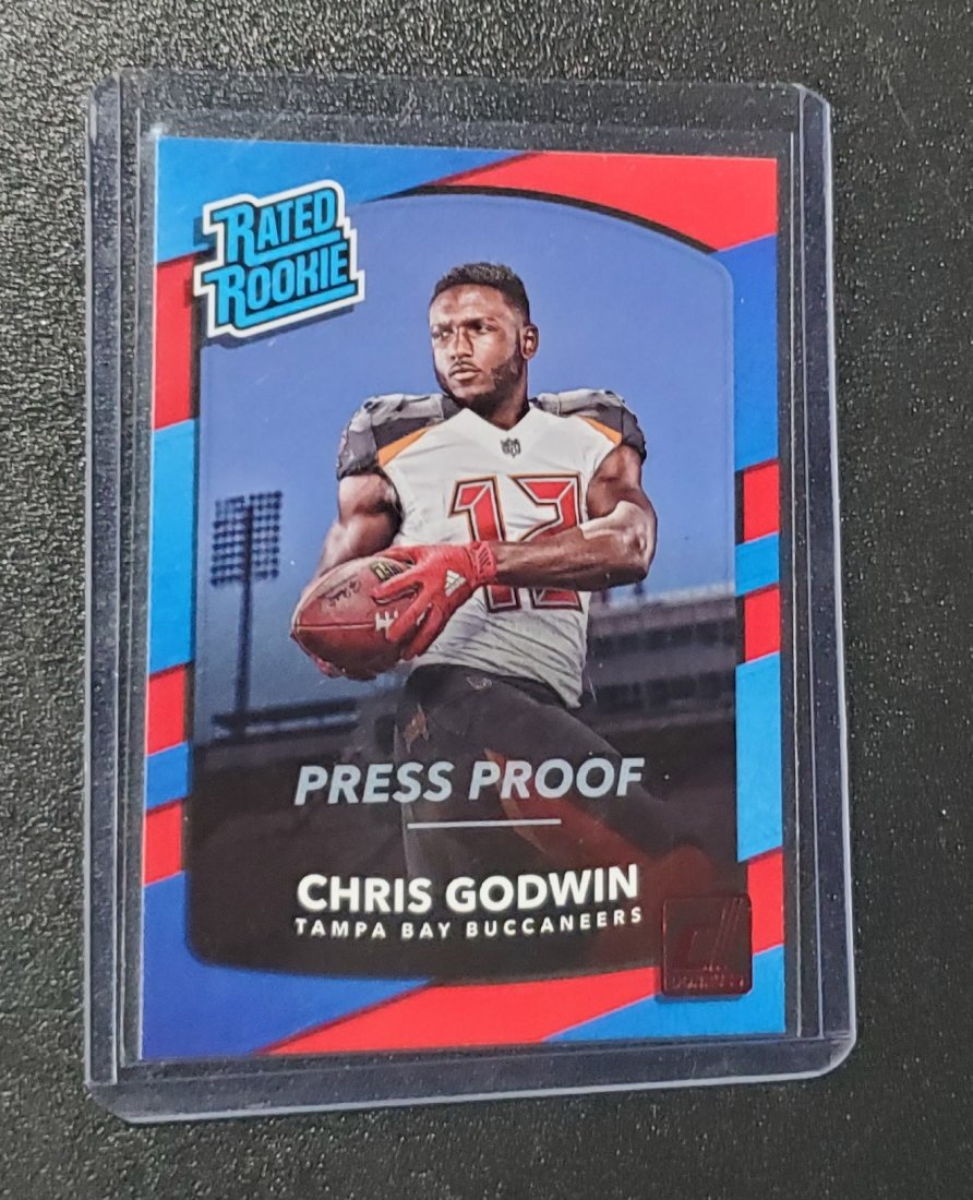 2017 Donruss Chris Godwin Rated Rookie Red Press Proof (1 of 1)
