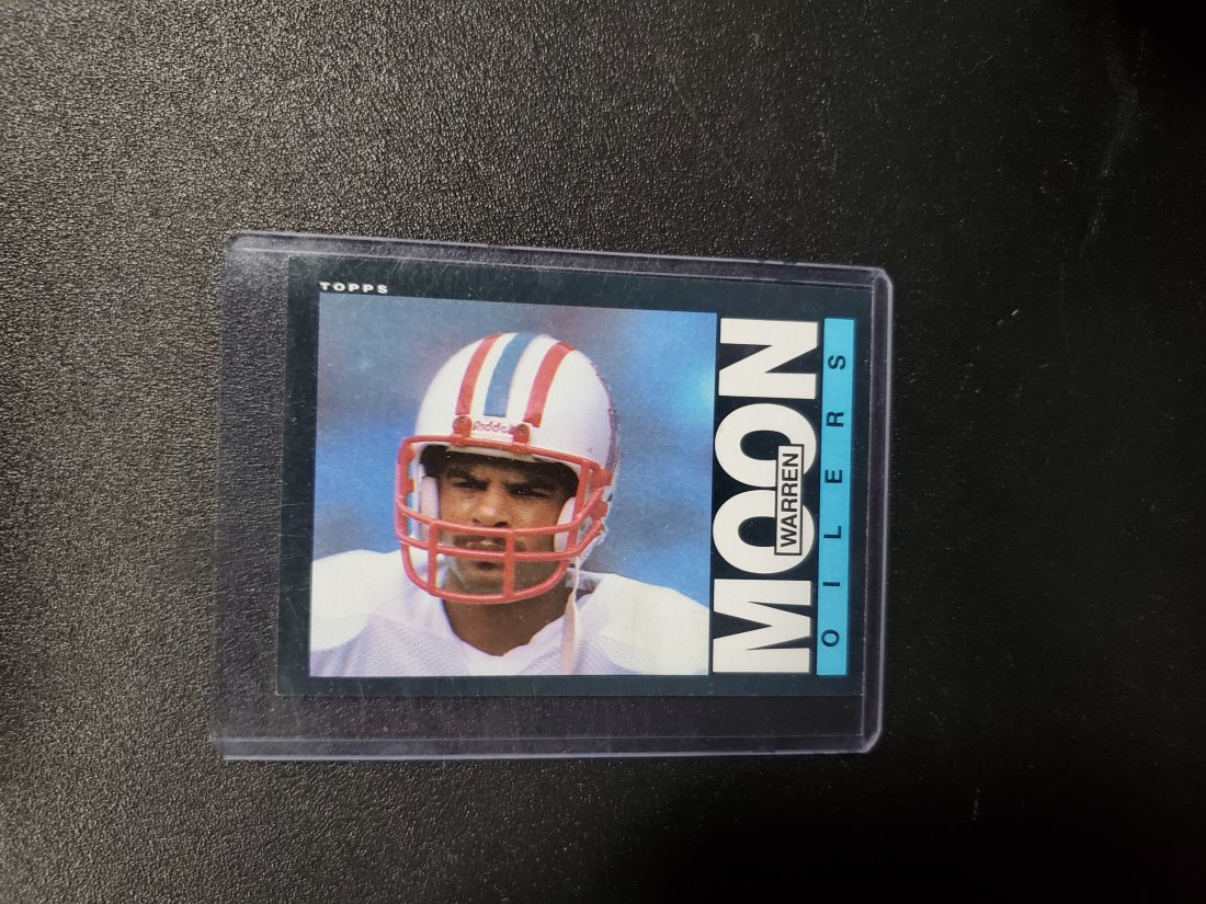 1985 TOPPS #251 WARREN MOON RC Rookie: 1985 TOPPS #251 WARREN MOON RC Rookie