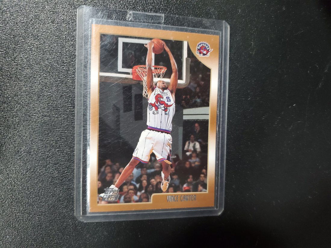 Vince Carter Rookie #199 1998-99 Topps Toronto Raptors (1 of 1)