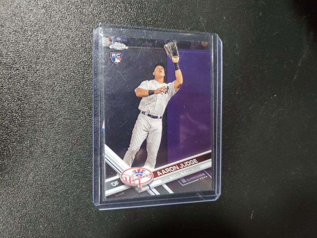 2017 Topps Chrome Aaron Judge ROOKIE Yankees #2 (1 of 1)