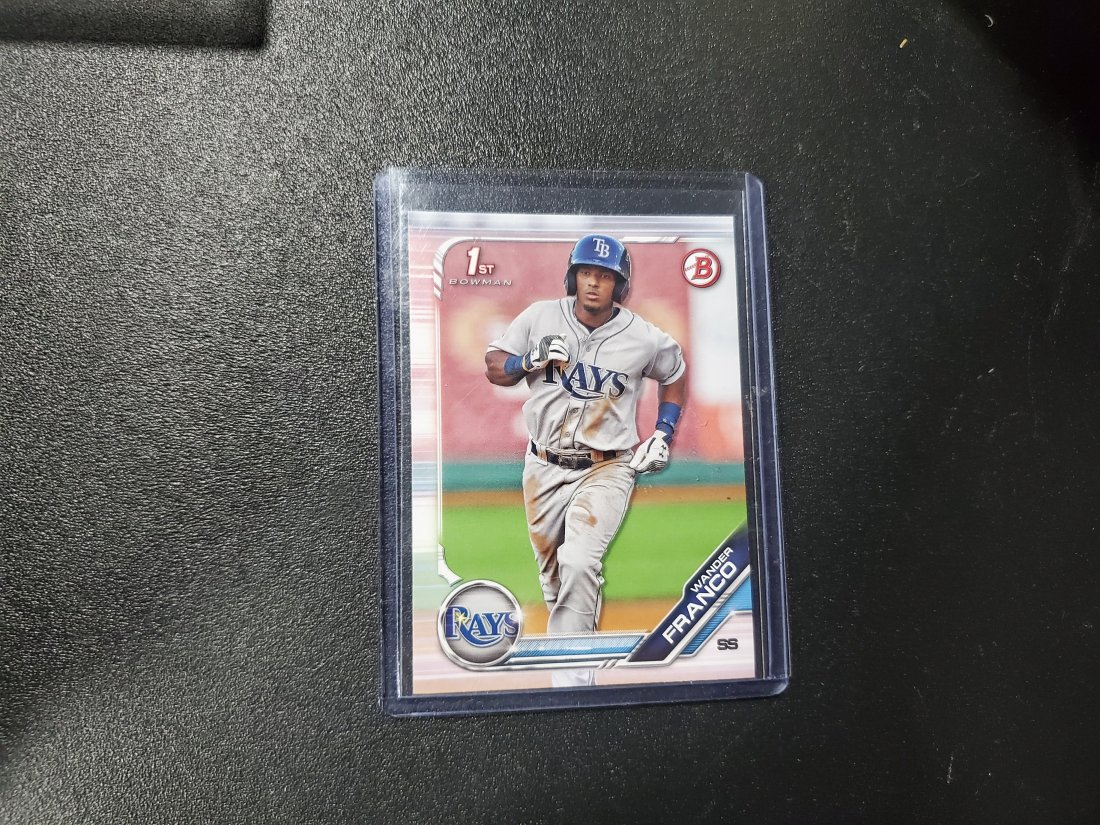 2019 Bowman Draft Wander Franco 1st Bowman Rookie RC: 2019 Bowman Draft Wander Franco 1st Bowman Rookie RC