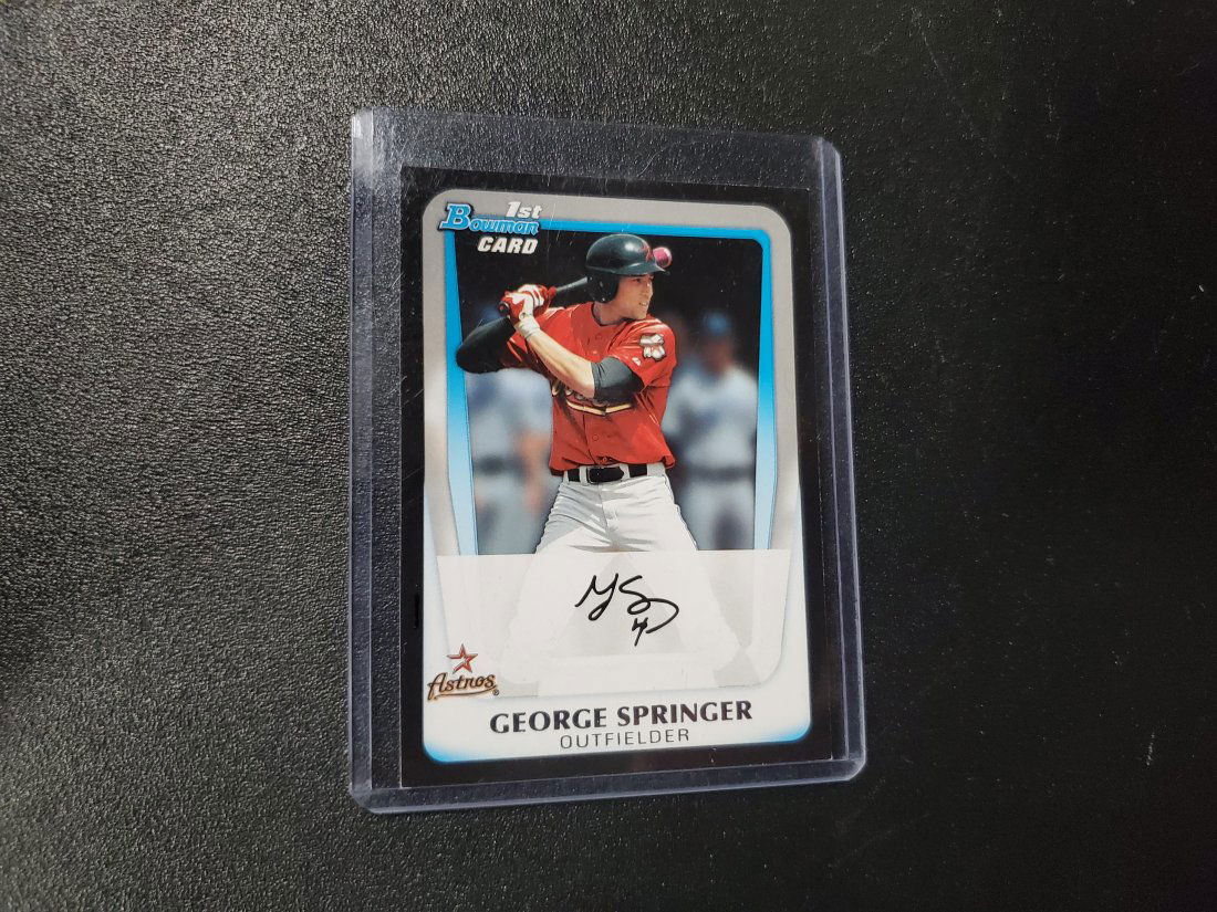 2011 Bowman DPP 1st Bowman George Springer#81 Astros (1 of 1)