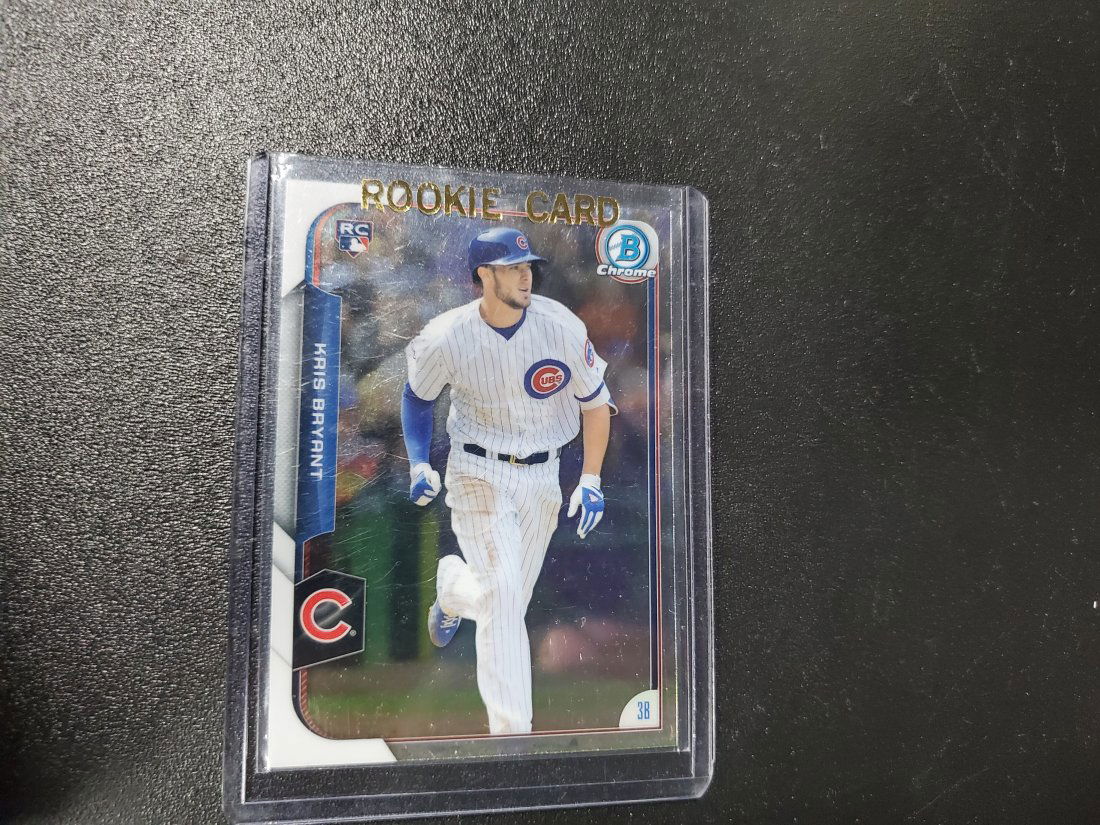 KRIS Chris BRYANT 2015 Bowman CHROME ROOKIE RC Card (1 of 1)