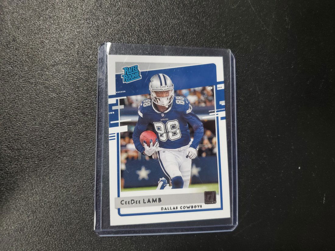 2020 DONRUSS RATED ROOKIE RC CEEDEE LAMB DALLAS COWBOYS (1 of 1)
