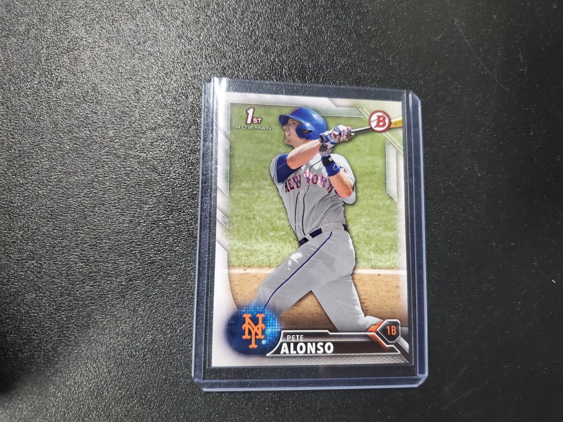 PETE ALONSO 1st BOWMAN • 2016 BOWMAN DRAFT #BD92 (1 of 1)