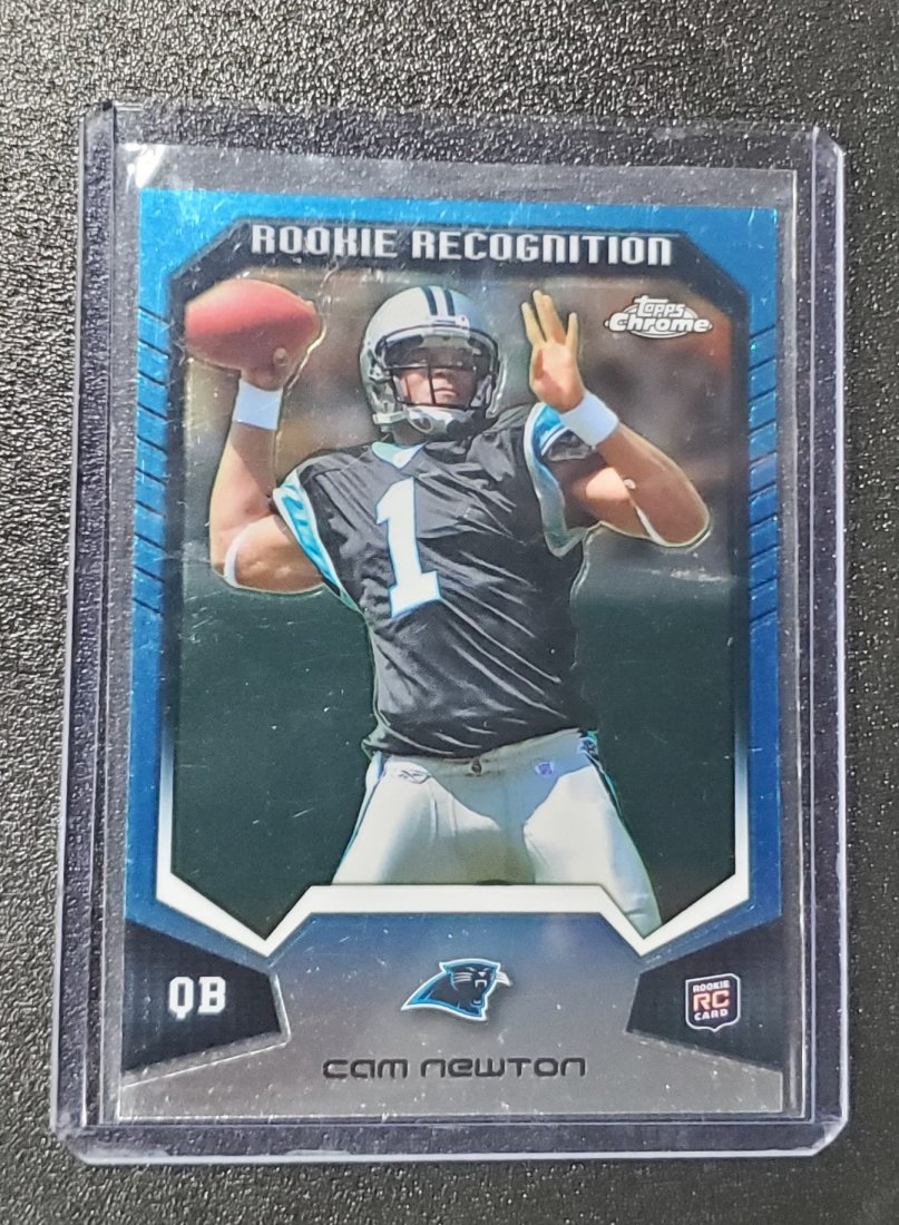 2011 Topps Chrome Rookie Recognition #RRCM Cam Newton N: 2011 Topps Chrome Rookie Recognition #RRCM Cam Newton NICE Patriots / Auburn