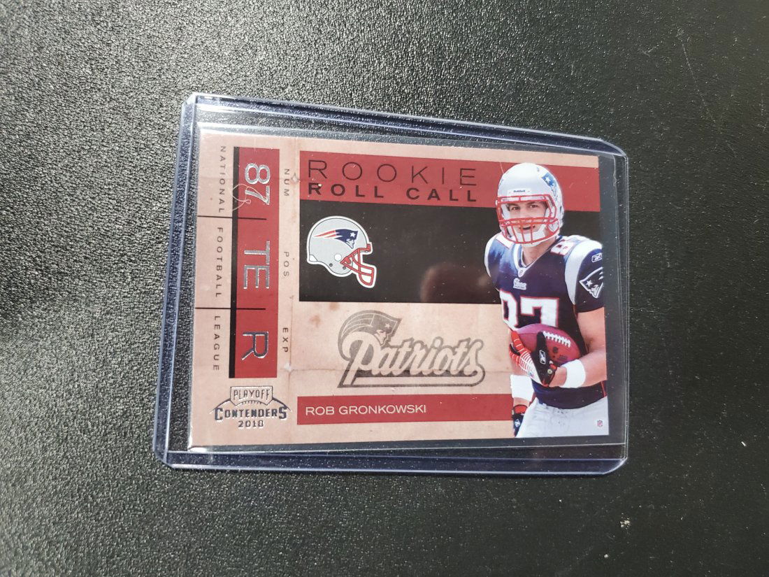2010 Playoff Contenders Rob Gronkowski Rookie Roll Call (1 of 1)