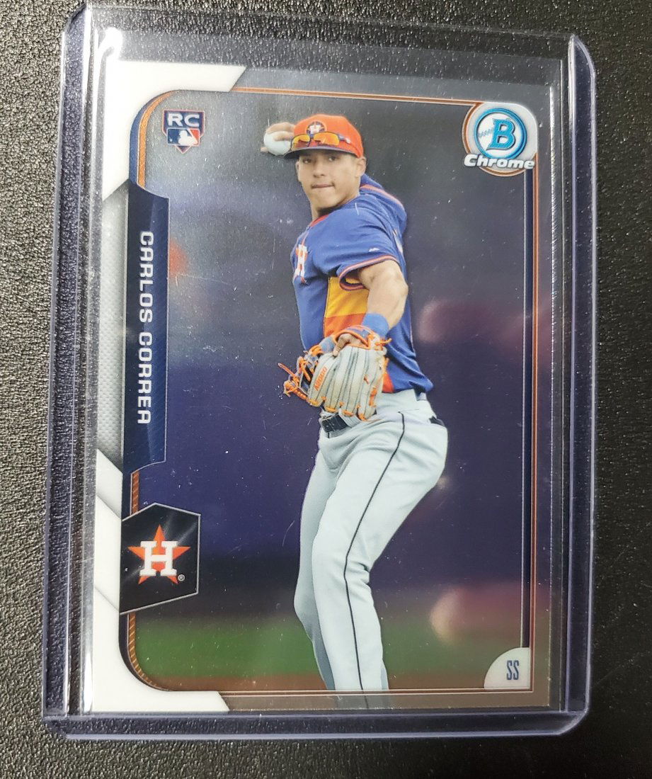 2015 Bowman Chrome Carlos Correa RC #110 Houston Astros (1 of 1)