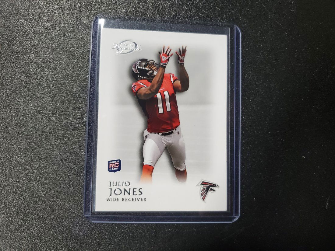 2011 TOPPS LEGENDS #67 JULIO JONES ROOKIE CARD RC ATLAN (1 of 1)