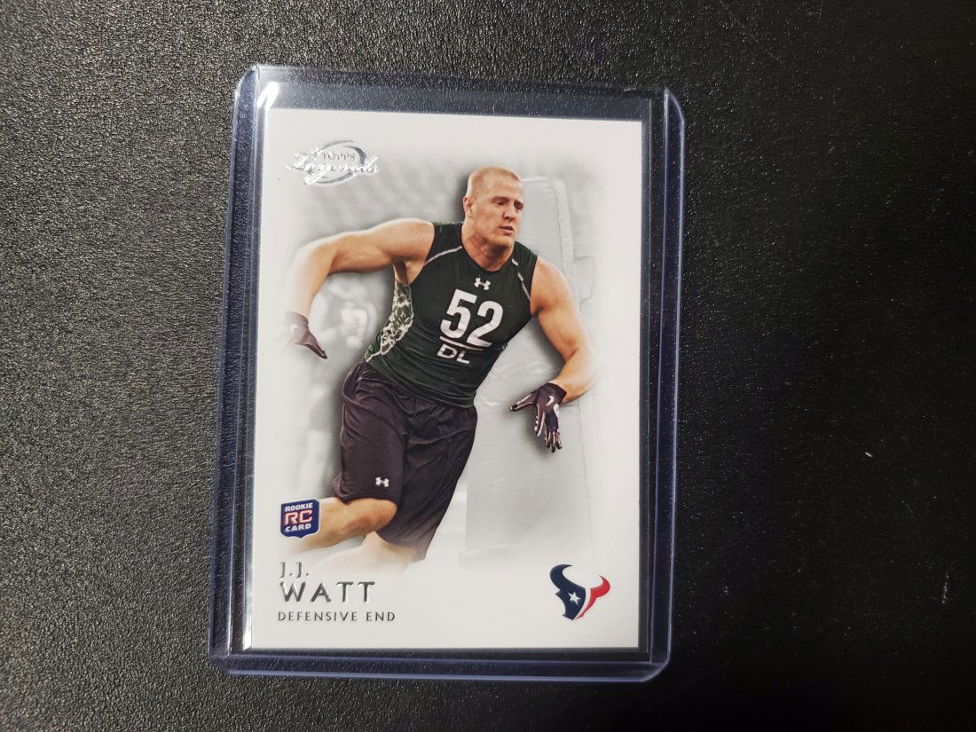 2011 Topps Legends #119 JJ WATT RC Rookie Houston Texan (1 of 1)