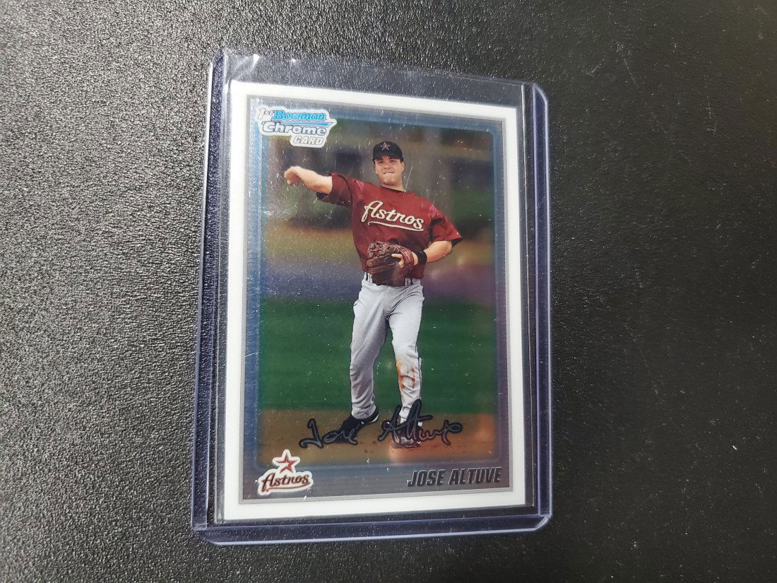 JOSE ALTUVE 2010 BOWMAN CHROME RC ROOKIE #BCP137 ASTROS (1 of 1)