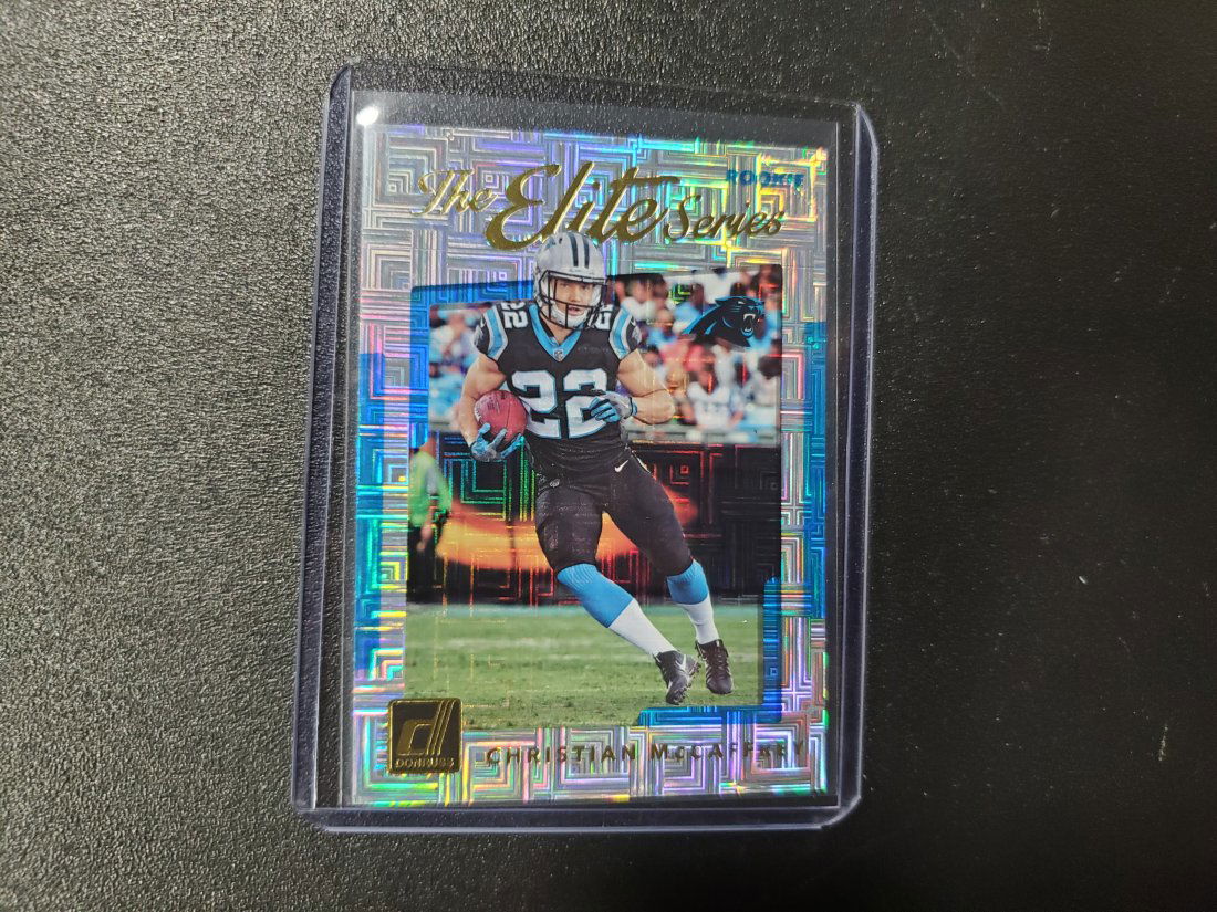 2017 Donruss The Elite Series RC Christian McCaffrey (1 of 1)
