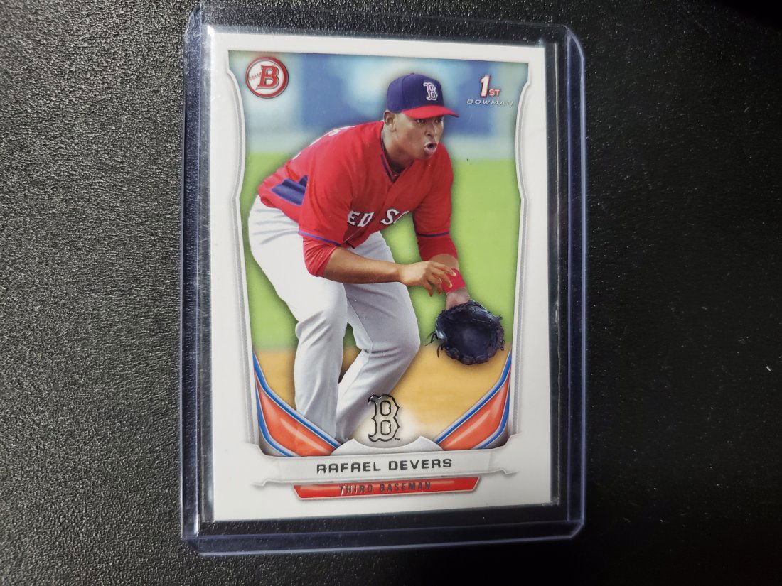 Rafael Devers RC ⚾ 2014 Bowman Draft #TP-37 (1 of 1)