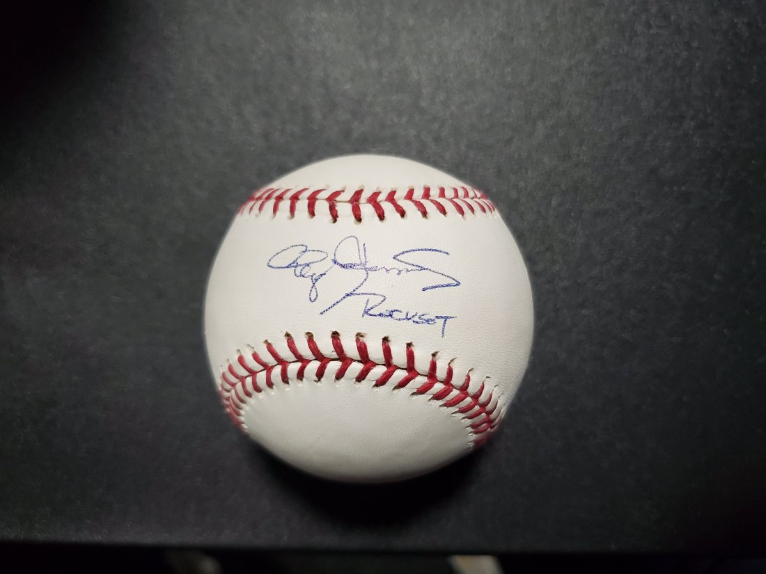 Awesome Roger Clemens Signed  “Rocket” Baseball (1 of 2)