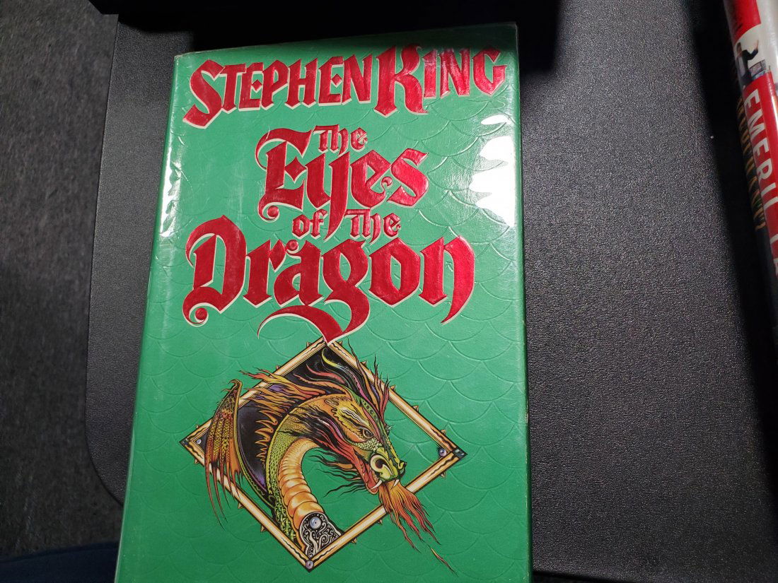 EYES OF THE DRAGON STEPHEN KING W/Signed Card (1 of 2)