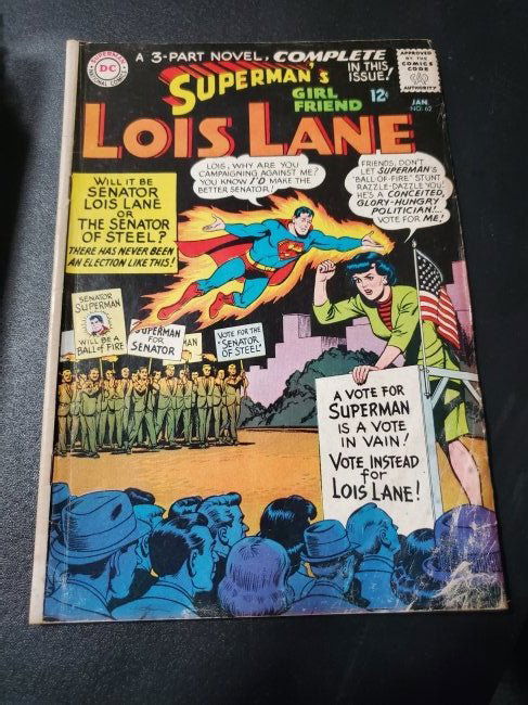 SUPERMAN'S GIRLFRIEND LOIS LANE #62 (DC, 1966) Mr. Mxyz (1 of 1)