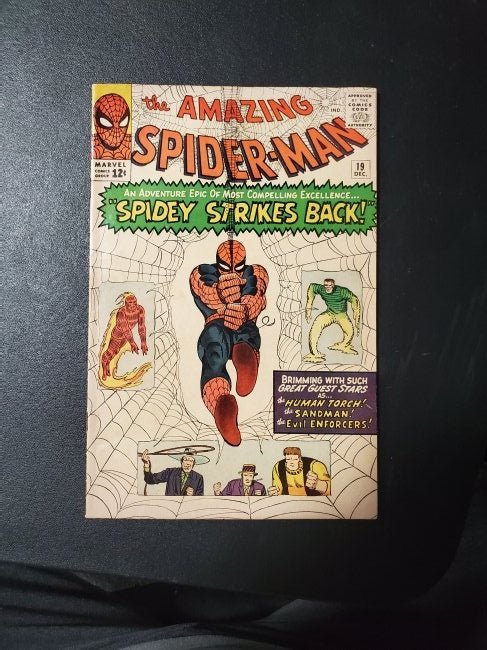 Amazing Spider-Man #19 Vol 1 Beautiful Higher Grade: Amazing Spider-Man #19 Vol 1 Beautiful Higher Grade 1st App Mac Gargan ScorpionAdded some better photos.