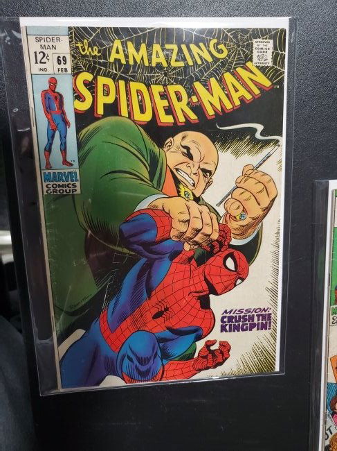 AMAZING SPIDER-MAN 69 Kingpin Cover (1 of 1)