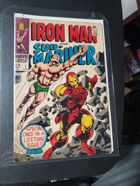 Iron Man and Sub-Mariner Marvel Comic Vol 1 No 1 1968 (1 of 1)