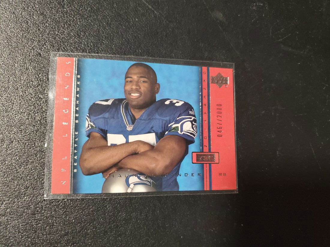 2000 Upper Deck Legends Shaun Alexander Rookie /2000 #1 (1 of 1)