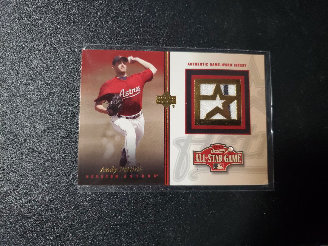 Andy Petitte Authentic Game worn Jersey All Star Game (1 of 1)