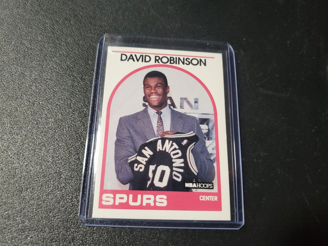 1989 David Robinson Hoops #310 RC Rookie Card: 1989 David Robinson Hoops #310 RC Rookie Card