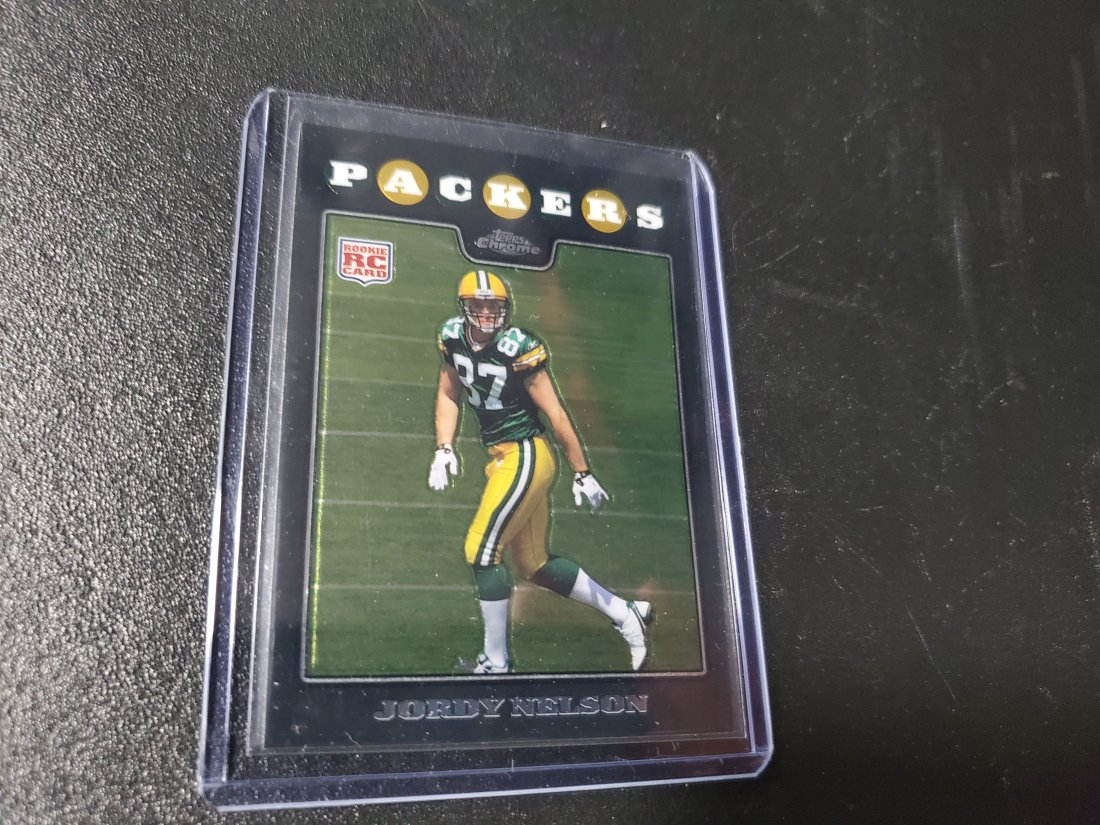2008 Topps Chrome Refractor Jordy Nelson #TC207 Rookie (1 of 1)