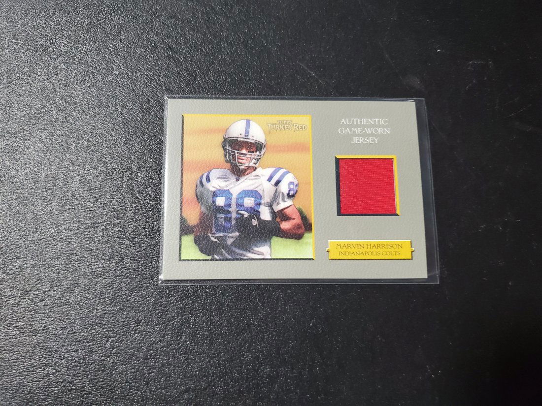 Topps 2006 Marvin Harrison Turkey Red TRR-MH Football J (1 of 1)