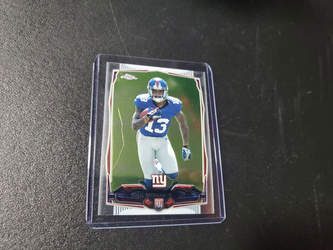 2014 Topps Chrome Refractor Odell Beckham Jr. ROOKIE RC (1 of 1)