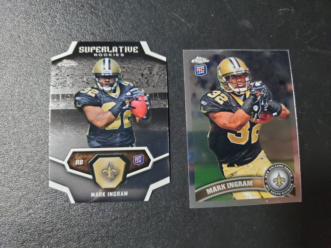 2x  2011 Topps Chrome - Mark Ingram ROOKIE RC #50 (1 of 1)