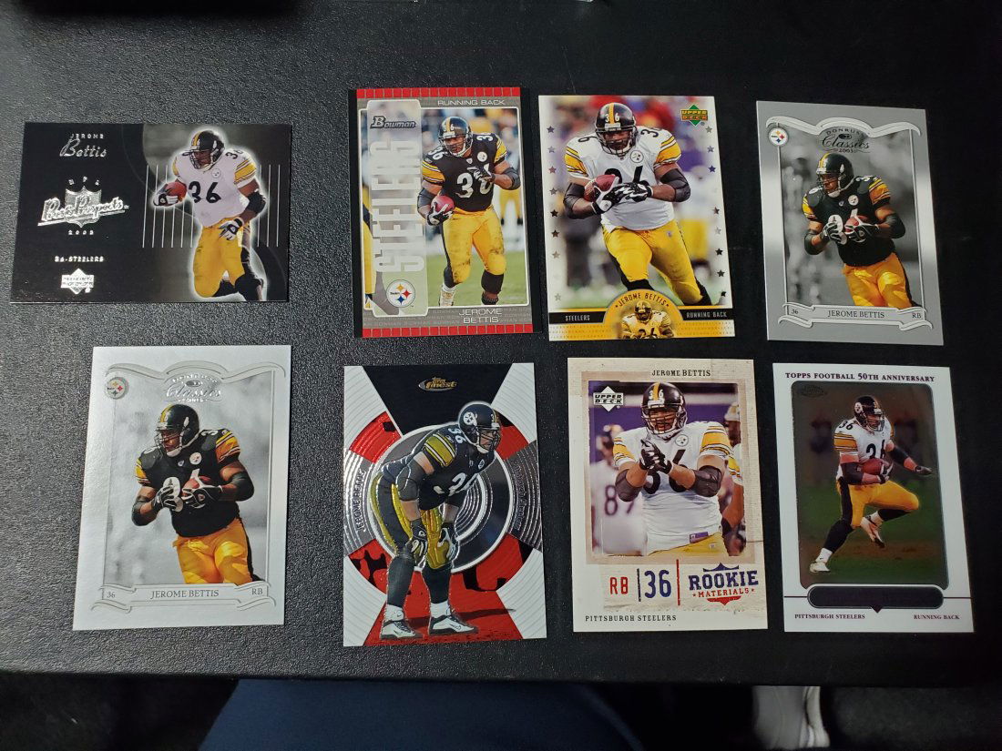 8 Jerome Bettis Cards (1 of 1)