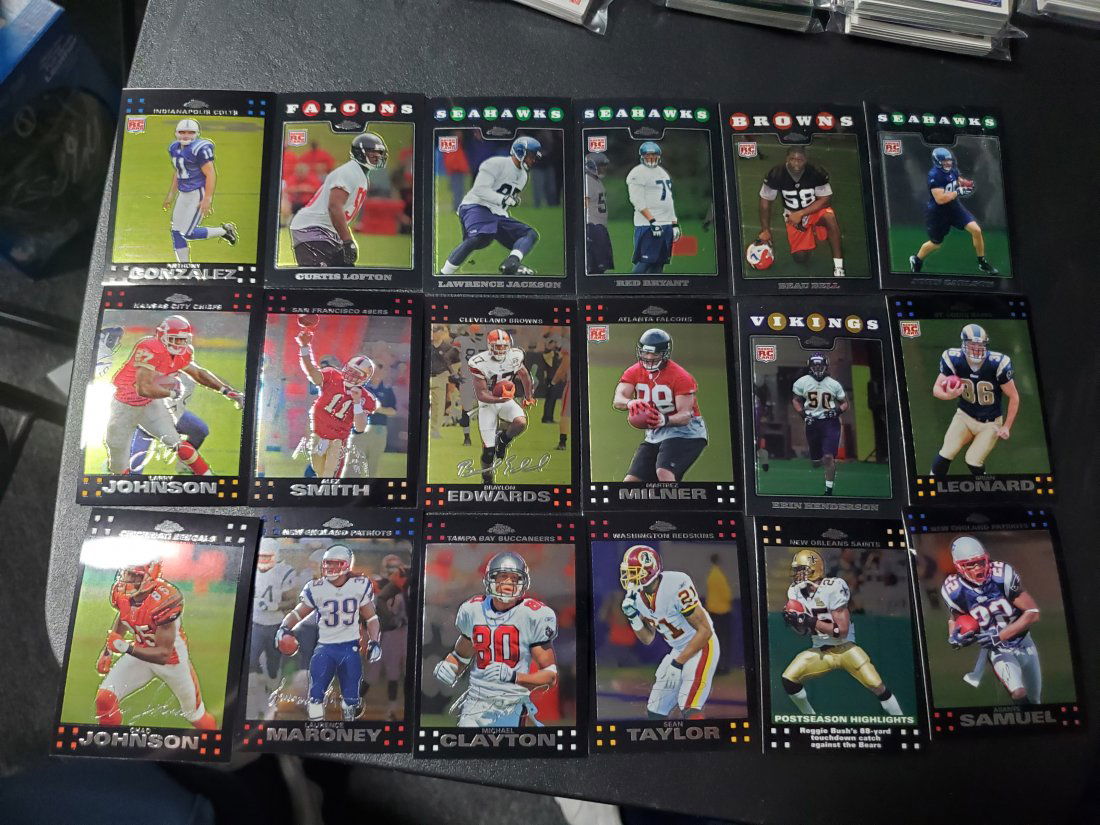 13 Topps Chrome Cards 2008 (1 of 1)