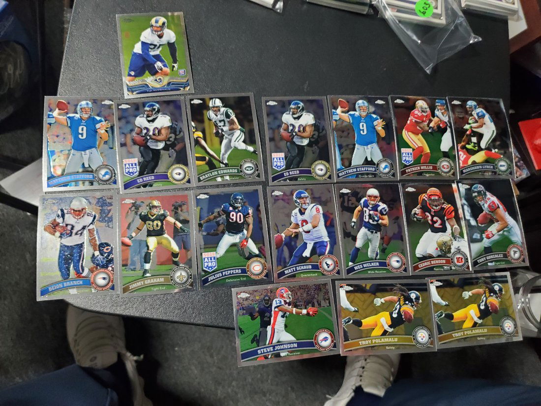 18 Topps Chrome Star Cards (1 of 1)