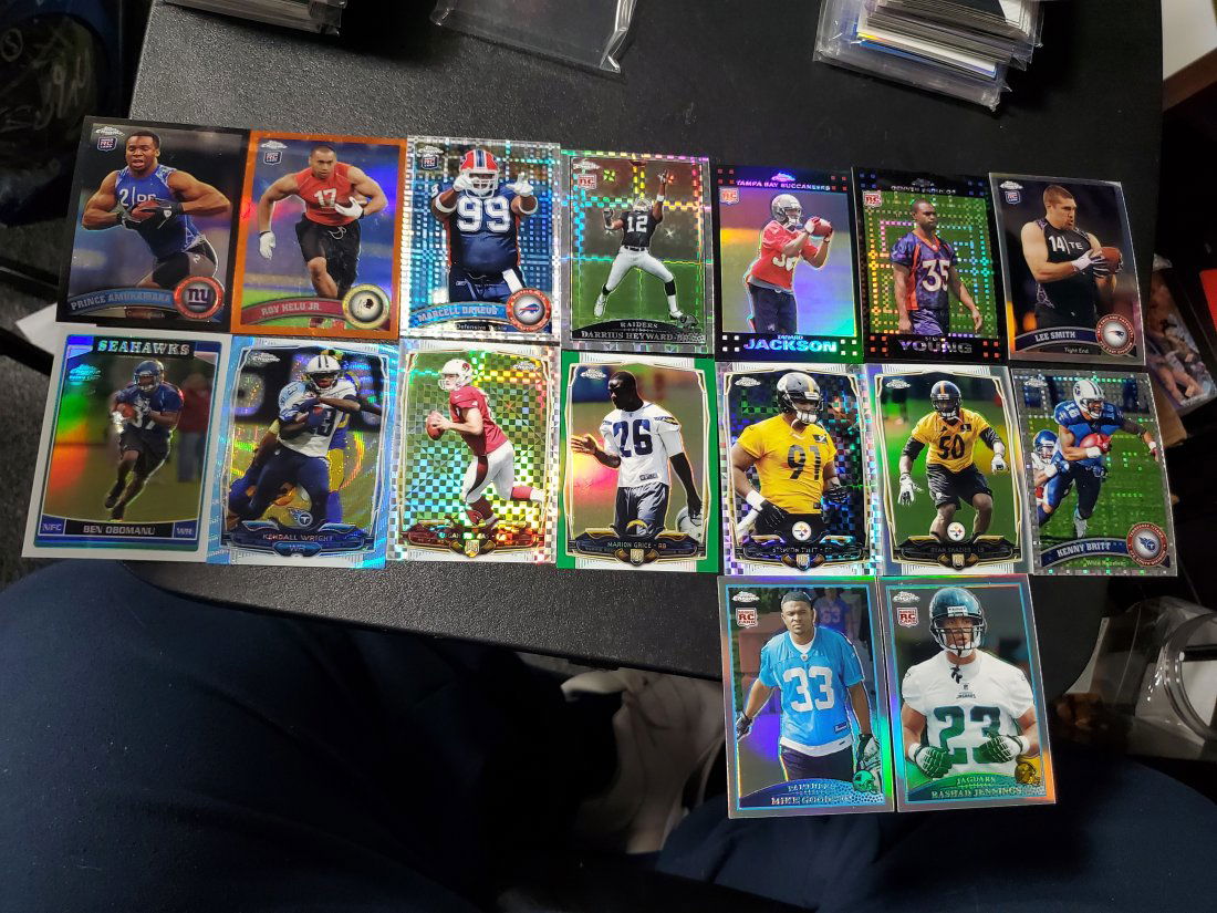 15 Topps Chrome Star/RC Refractor Xfractor cards (1 of 1)