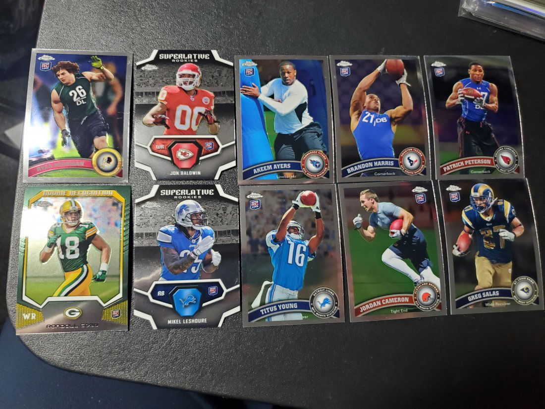 10 Topps Chrome RC Cards (1 of 1)