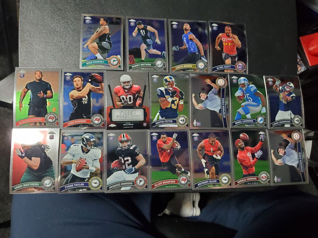 18 Topps Chrome RC Cards (1 of 1)