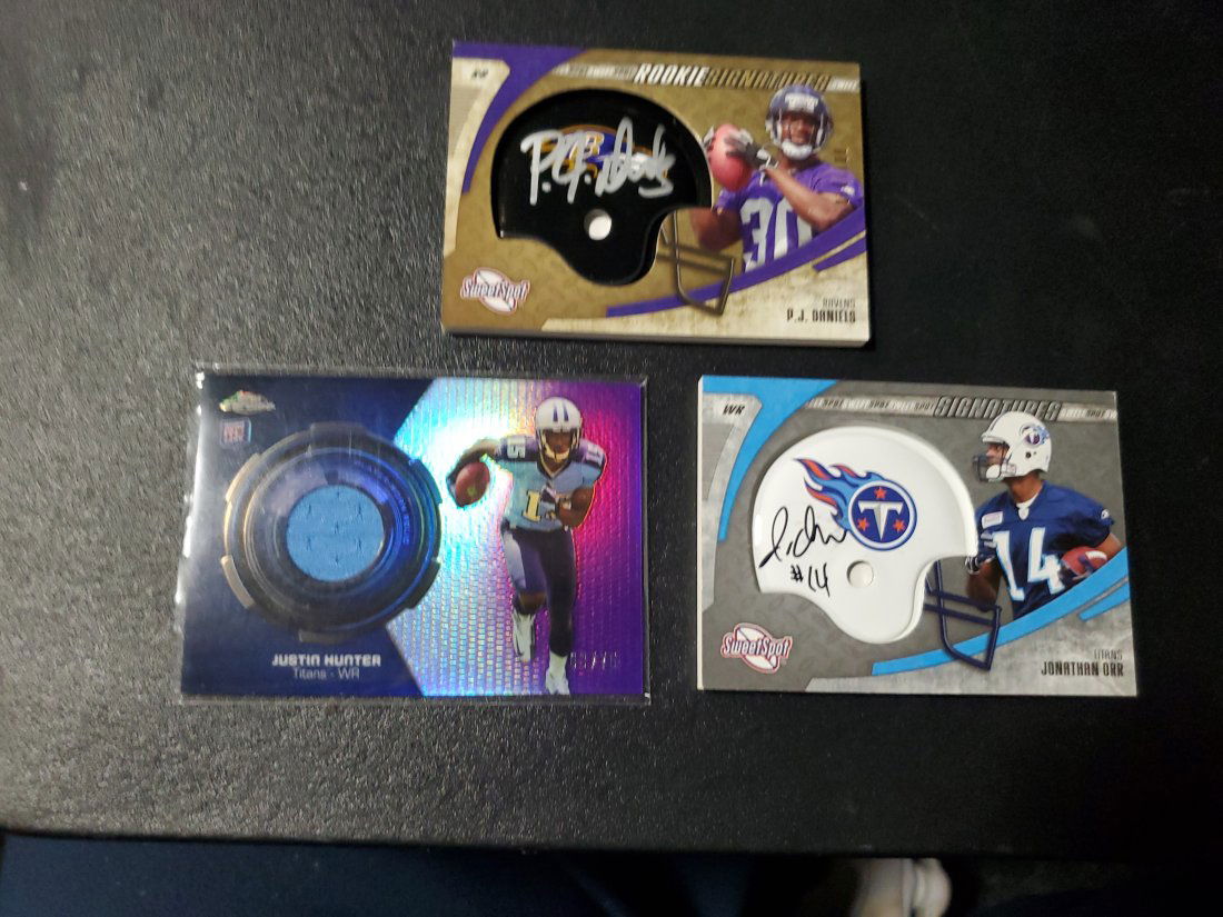 3 Rookie Cards 2 Autograph and 1 Jersey (1 of 1)