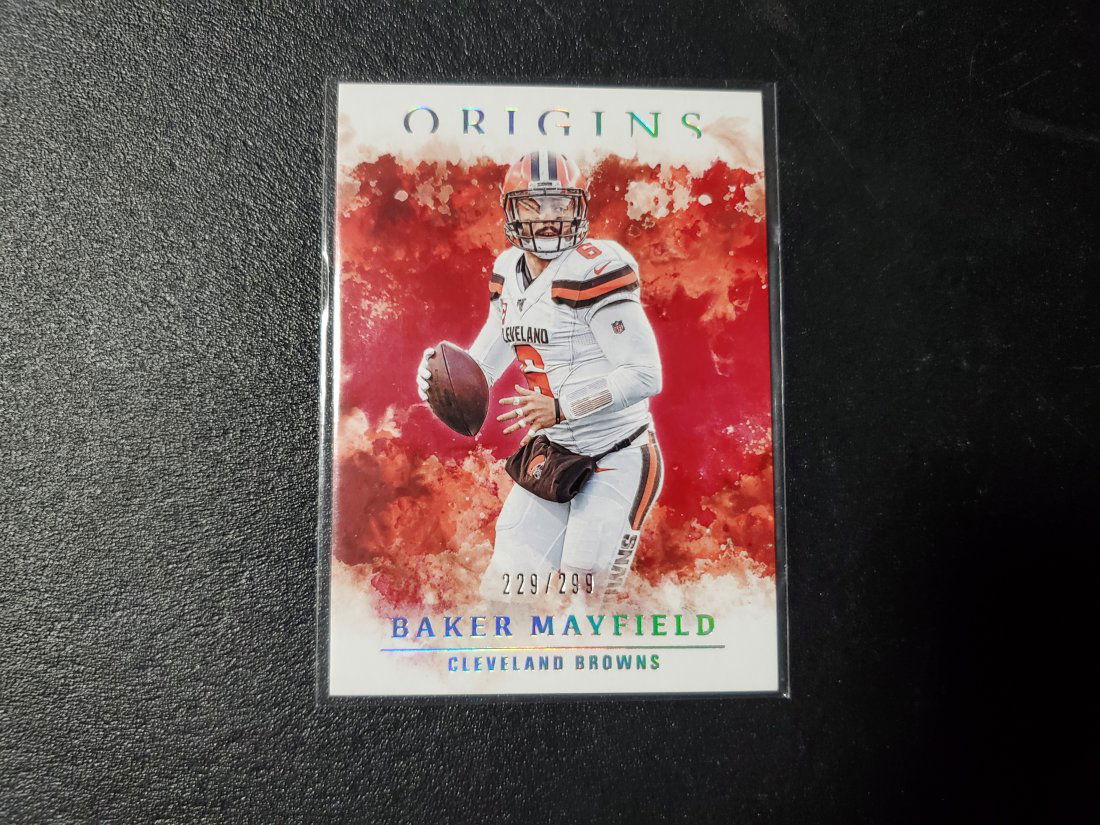 2020 Panini Origins Baker Mayfield FOTL Red /299 Clevel (1 of 1)