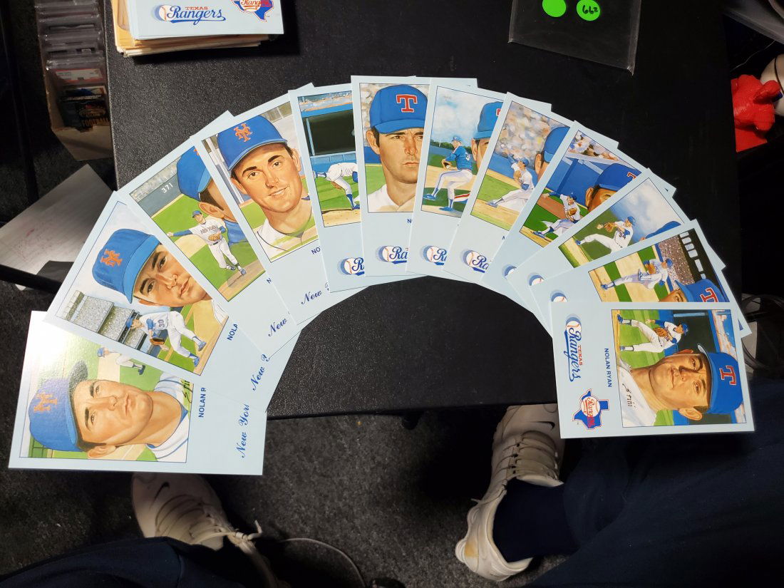 NOLAN RYAN POST CARD LIMITED EDITION 12-CARD SET (1 of 1)