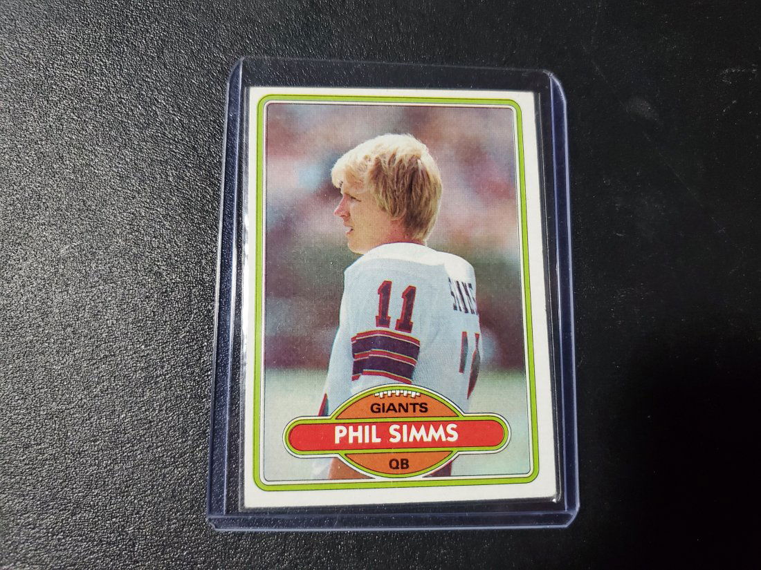 1981 Topps Phil Simms Rookie New York Giants #225 (1 of 1)