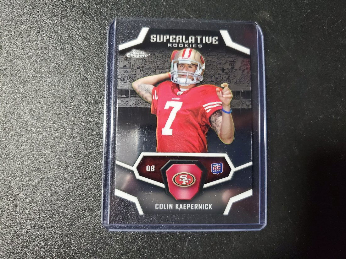 Colin Kaepernick Rookie Card 2011 Topps Chrome Superlat (1 of 1)
