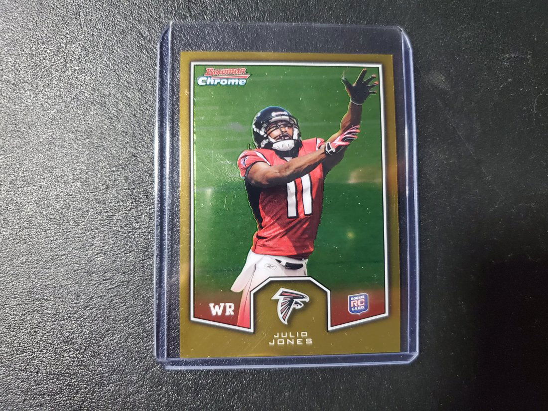 2011 Bowman Chrome Gold #bcr-24 Julio Jones Rookie RC * (1 of 1)