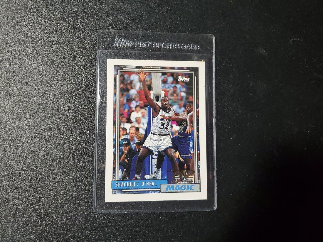 1992-1993 TOPPS SHAQUILLE O’NEAL ROOKIE SHAQ RC #362 LA (1 of 1)