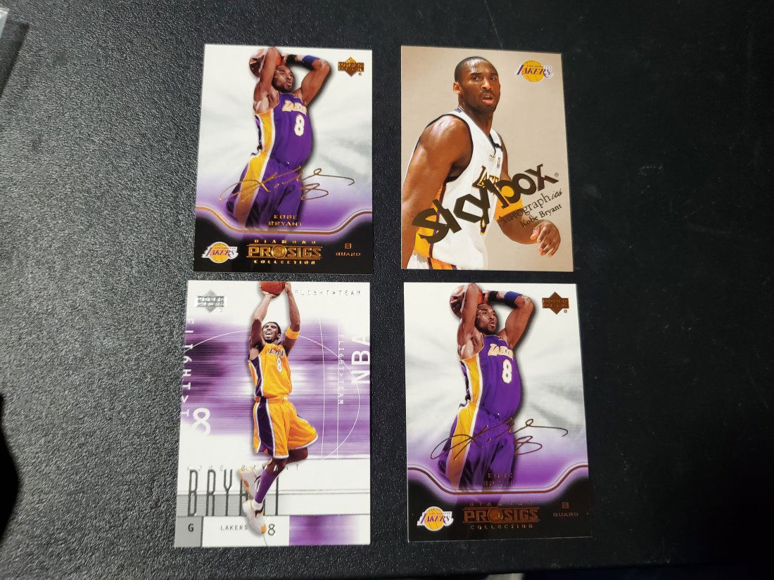 2x 2004 Kobe Bryant UD Diamond Pro Sigs Collection PLUS (1 of 1)